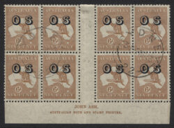 SG O133/ACSC 23(OS)z,w: C of A Wmk