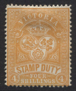 VICTORIA SG 269ab: STAMP DUTY