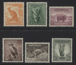 SG 164, 170-174: 1938