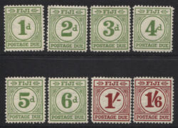 FIJI SG D11-D18: 1940