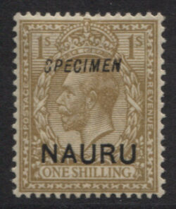NAURU SG 12s: 1916-23