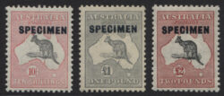 SG 136-138s: C of A Wmk