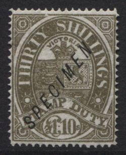 VICTORIA SG 275: STAMP DUTY