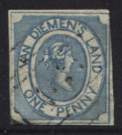 TASMANIA SG 1: 1853 COURIER
