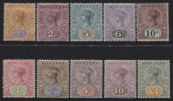 TASMANIA SG 229-236: 1899
