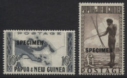 PAPUA NEW GUINEA SG 14s,15s: