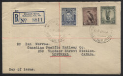 FIRST DAY COVER SG 168,172,174: