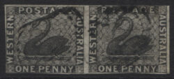 WESTERN AUSTRALIA SG 1: 1854