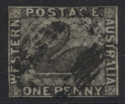WESTERN AUSTRALIA SG 1: 1854