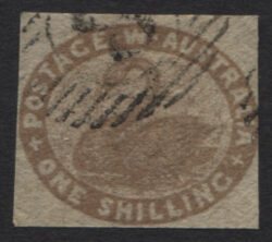 WESTERN AUSTRALIA SG 4c: 1855