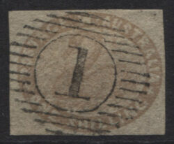 WESTERN AUSTRALIA SG 4c: 1855