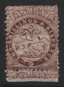 TASMANIA POSTAL FISCAL SG F30: 1888