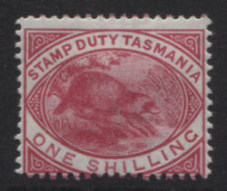TASMANIA POSTAL FISCAL SG F29: