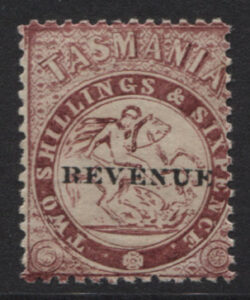 TASMANIA POSTAL FISCAL SG F32: