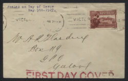 FIRST DAY COVER: