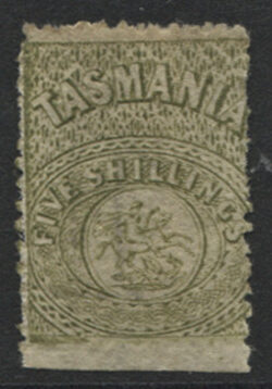 TASMANIA SG F24: POSTAL FISCAL