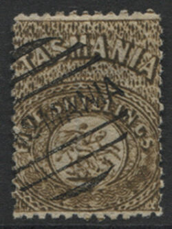 TASMANIA SF F14: POSTAL FISCAL