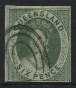 QUEENSLAND SG 3: 1860